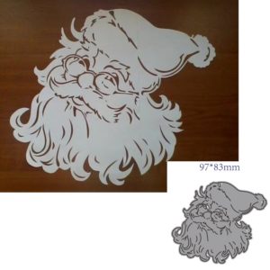 Santa Claus Metal Cutting Dies Cut Die Mold Decoration Scrapbook Card Craft