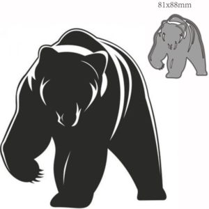 Animal Bear Metal Cutting Dies Cut Decoration Scrapbook Paper Card Craft