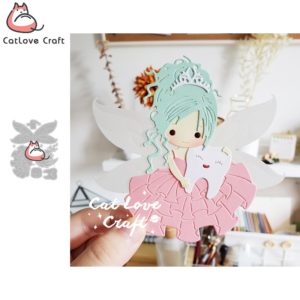 Tooth Fairy Metal Cutting Dies Scrapbooking Die Cuts Card Making DIY Craft