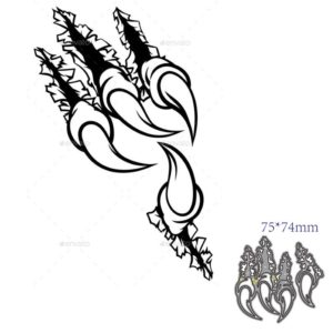 Claw Rip Metal Cutting Dies Cut Die Mold Decoration Scrapbook Card Making Craft