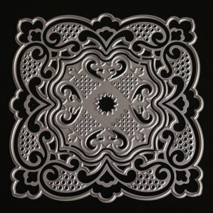 Elegant Lace Square Metal Cutting Dies Scrapbooking Stencils DIY Card Making