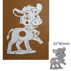 Smiling Cow Calf Metal Cutting Dies Cut Die Decoration Scrapbooking Card Craft