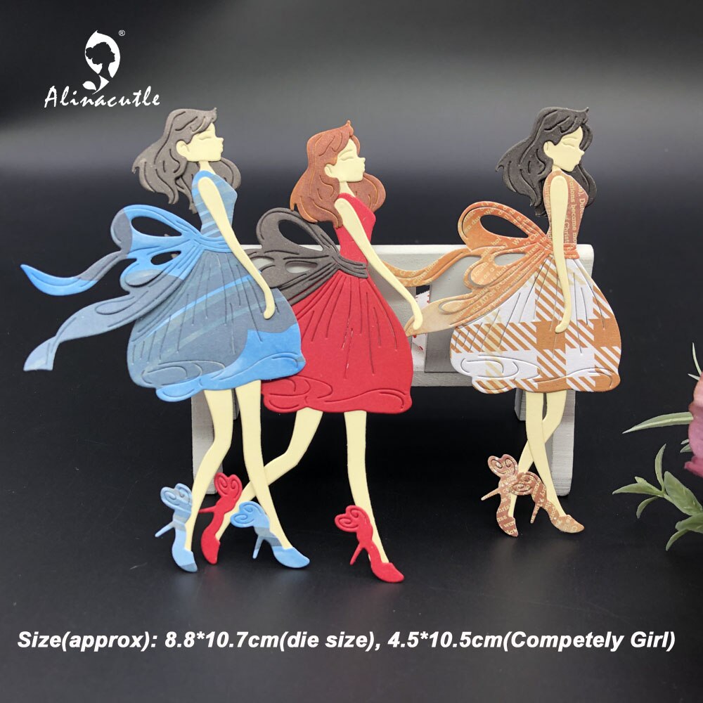 dress cutting die KIS Cuts - Metal Die - Party Dress