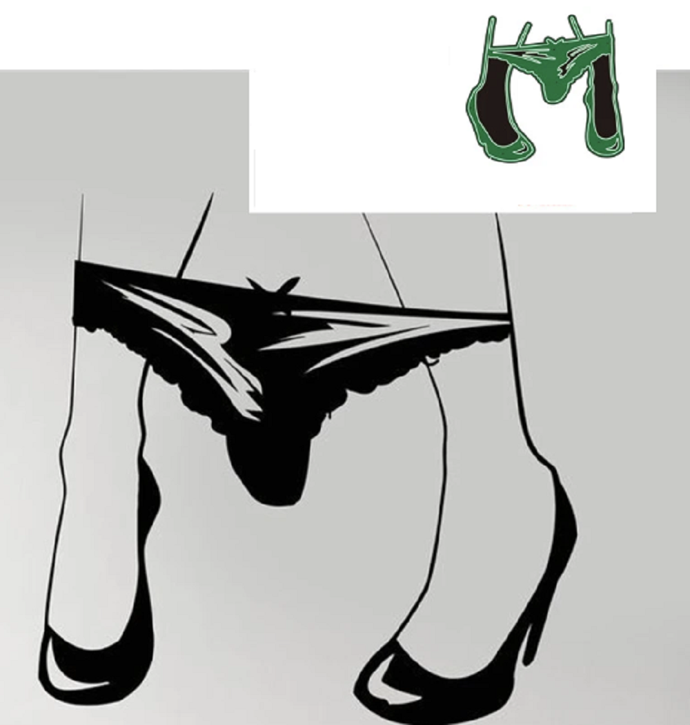 Sexy Dropped Panties Metal Cutting Dies Decoration Scrapbooking Card Craft