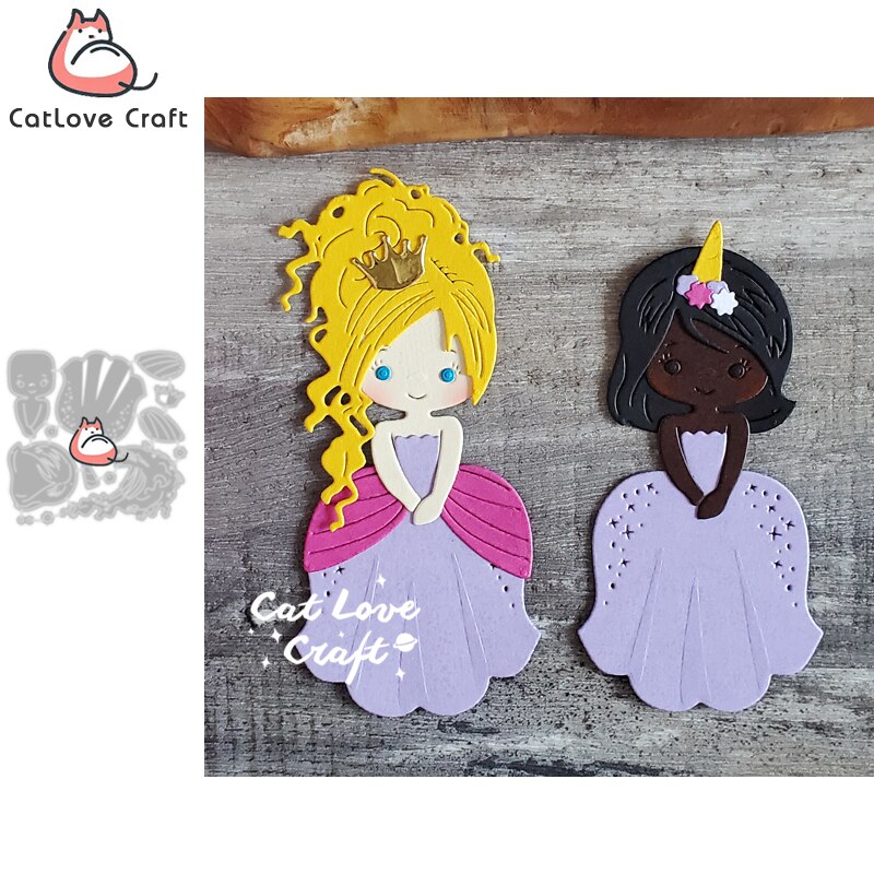 Princess Unicorn Crown Metal Cutting Dies Scrapbooking Card Making Craft