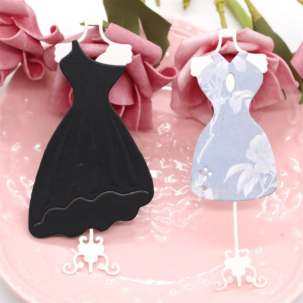 dress cutting die Die Cut Dresses - Card Making Cut Files