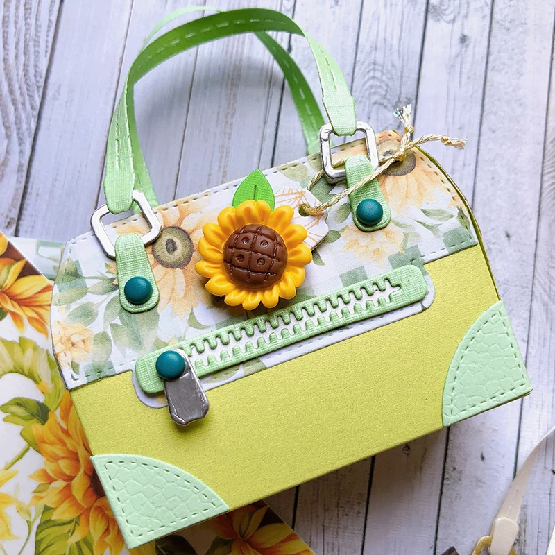 Panalisacraft Cute Lady Handbag Cute Bag Metal Cutting Dies Stencils DIY Scrapbooking album Decorative Embossing DIY Paper Cards