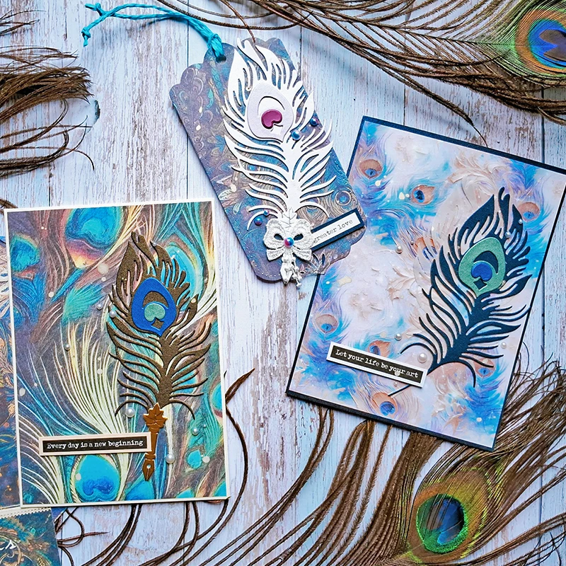 Panalisacraft Vintage Peacock Feather Metal Cutting Dies Stencils DIY Scrapbooking album Decorative Embossing DIY Paper Cards Panalisacraft Vintage Peacock Feather Metal Cutting Dies Stencils DIY Scrapbooking album Decorative Embossing DIY Paper Cards