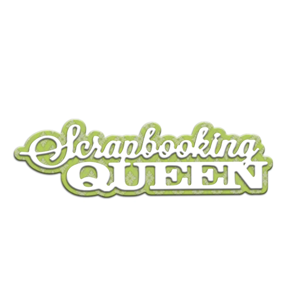 MangoCraft Scrapbooking Queen Mini Cutting Dies DIY Scrapbooking Supplies Metal Dies Knife Mold For Card Making Album Decor