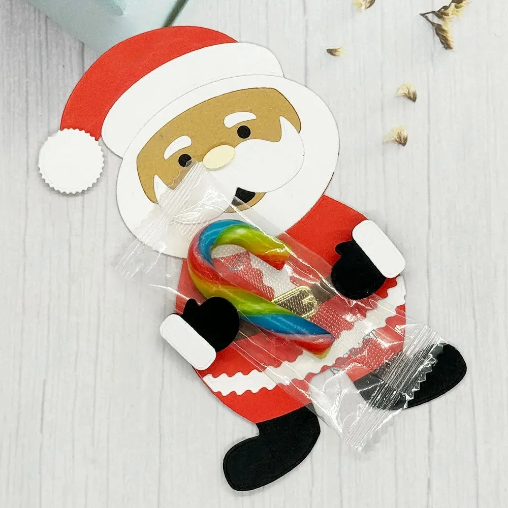 Christmas Santa Clause Metal Cutting Dies Scrapbook Card Craft Decorative Craft