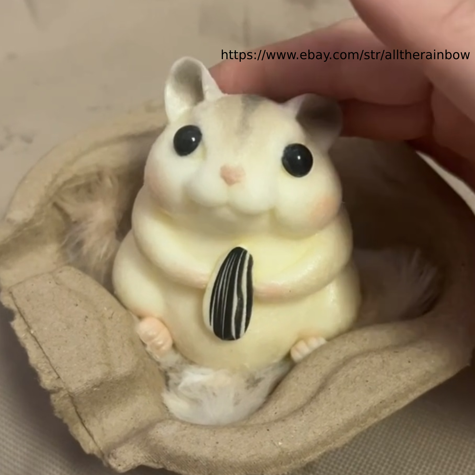 Soft Hamster Squishy Squeezable Anti Stress Anxiety Stress Relive Fidget Toys