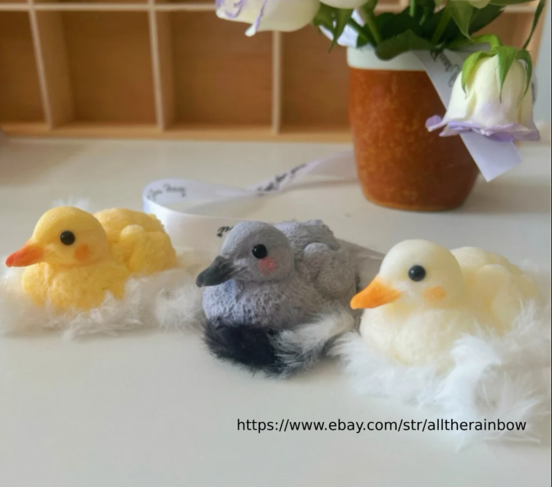 Soft Duck Shape Squishy Squeezable Anti Stress Anxiety Stress Relive Fidget Toys