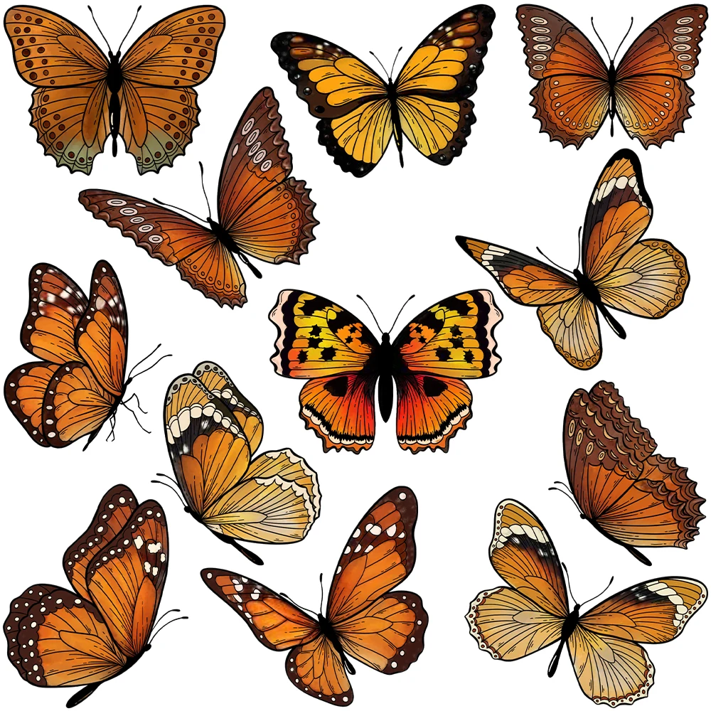 Beautiful Butterfly Variety Clear Stamps DIY Scrapbooking Card Making Craft