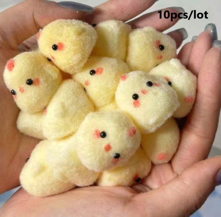 Furry Chick Squishy Squeezable Anti Stress Anxiety Stress Relive Fidget Toys