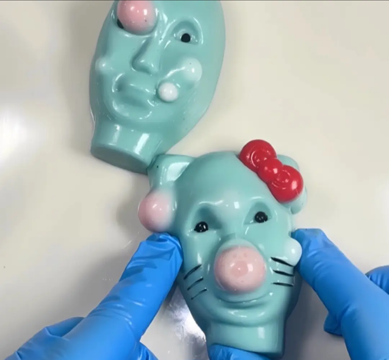 Face Pimple Popping Squishy Squeezable Anxiety Stress Relief Fidget Toys