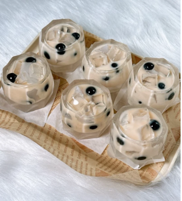 Bubble Milk Tea Cute Stress Relief Toy Taba Squishy Squeezable Fidget Toy Gift