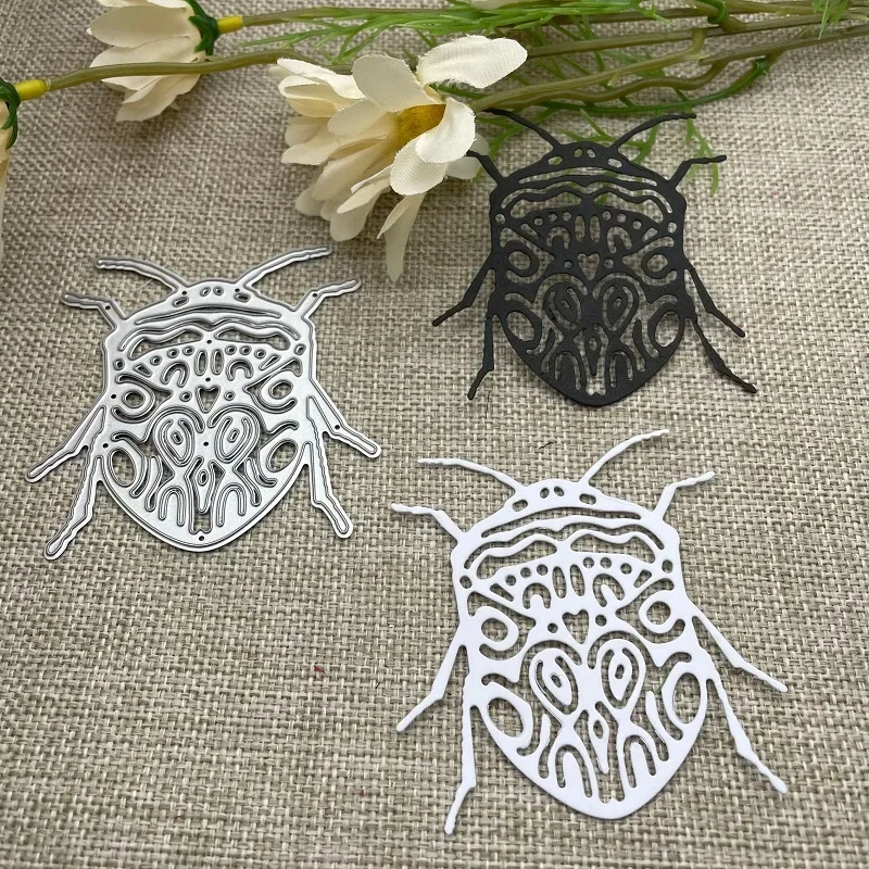 Beetle Insect Metal Cutting Dies Scrapbooking Decorative Card Making Craft