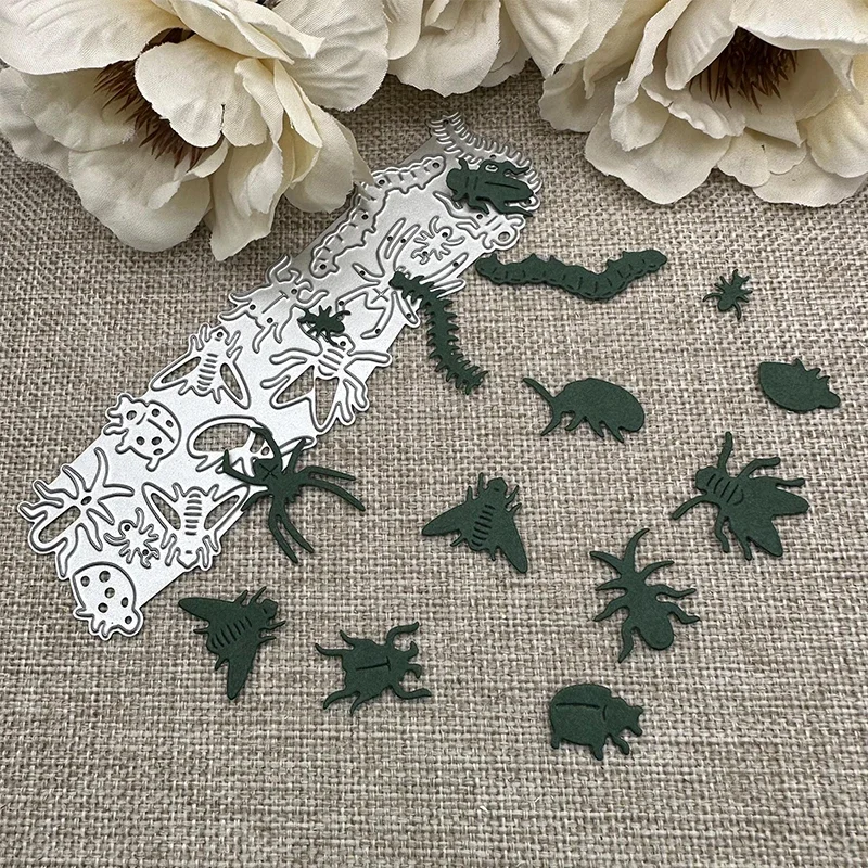 Insect Bugs Collection Metal Cutting Dies Scrapbooking Card Making Craft