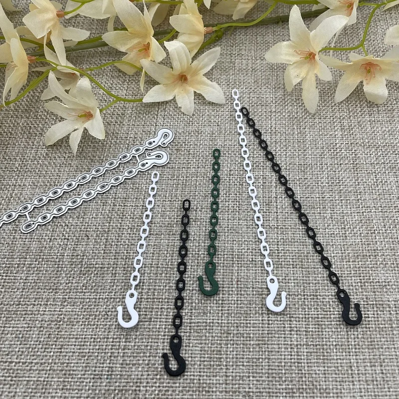 Chain Hook Metal Cutting Dies Scrapbooking Decorative Card Making Craft