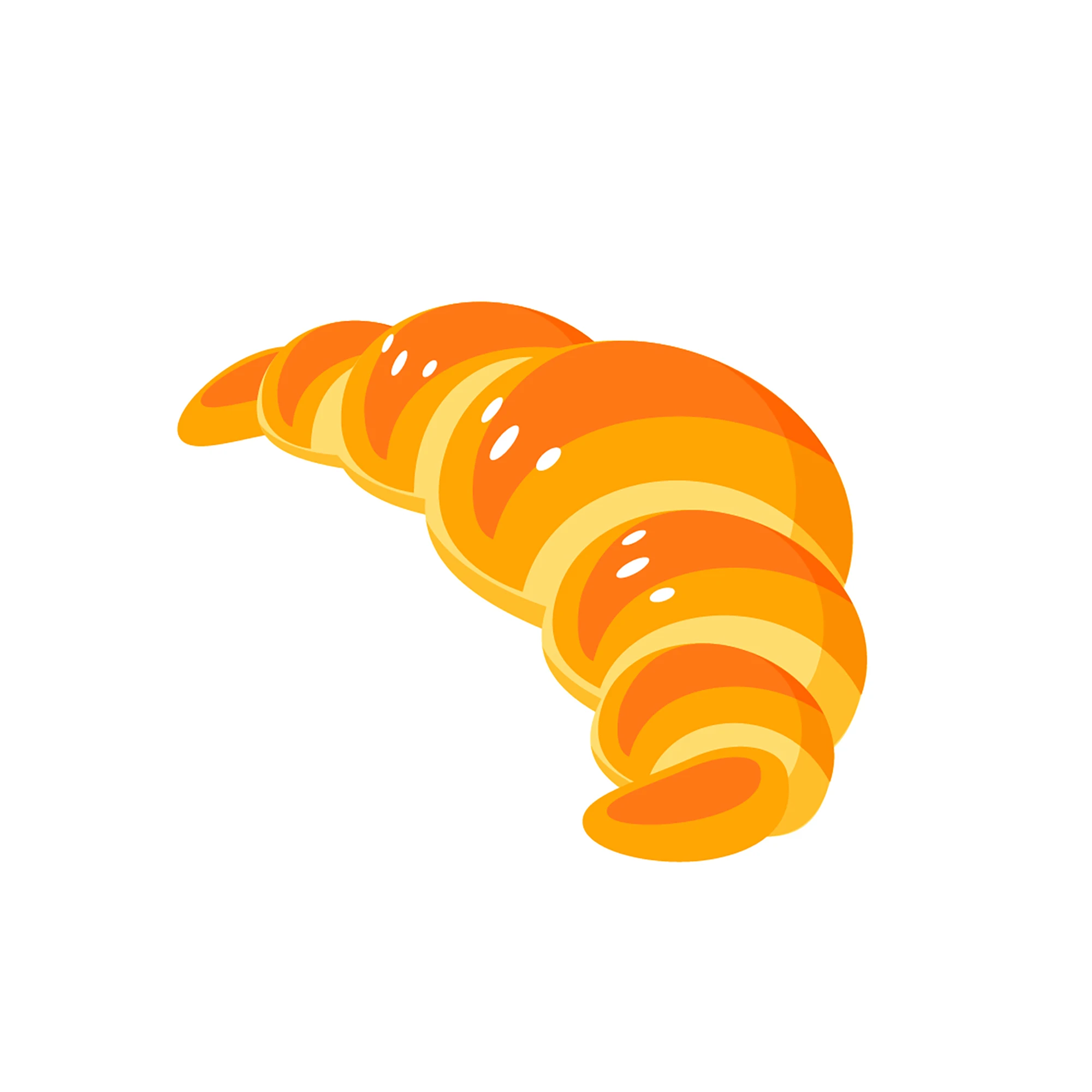 Croissant Food Metal Cutting Dies Scrapbooking Decorative Card Craft