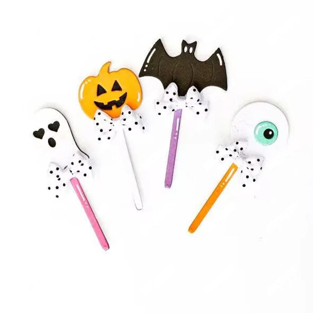 Halloween Lollipop Ghost Pumpkin Bat Eye Metal Cutting Dies Scrapbook Card Craft