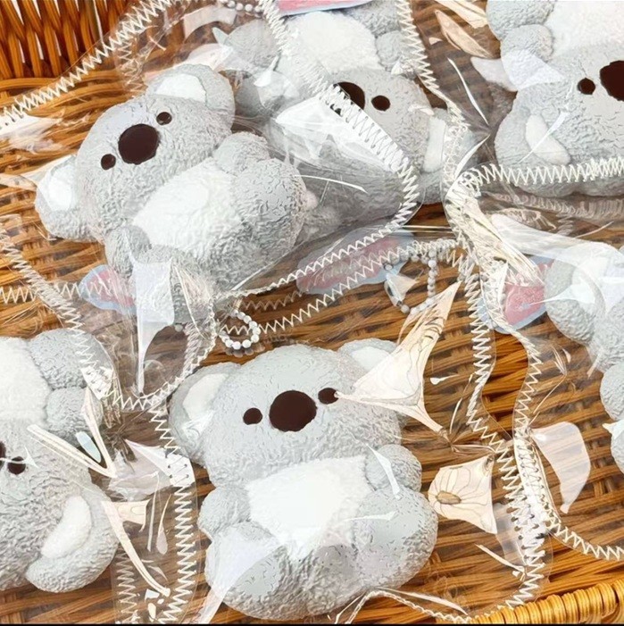Handmade Animal Koala Taba Squishy Squeezable Stress Relief Fidget Toys Gift