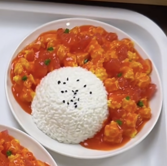 Tomato Scrambled Eggs Rice Taba Squishy Squeezable Stress Relief Fidget Toys