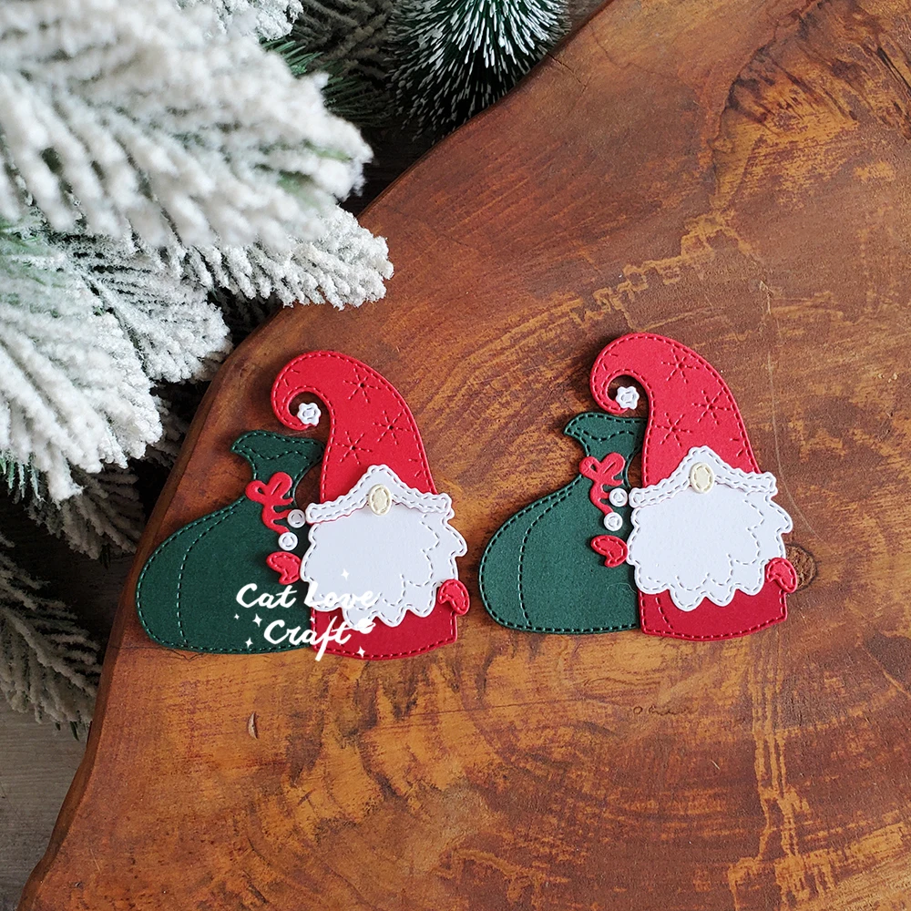 Catlove Christmas Gnomes Metal Cutting Dies Scrapbooking Mold Stencil Die Cuts Card Making DIY Craft Embossing New Dies For Catlove Christmas Gnomes Metal Cutting Dies Scrapbooking Mold Stencil Die Cuts Card Making DIY Craft Embossing New Dies For