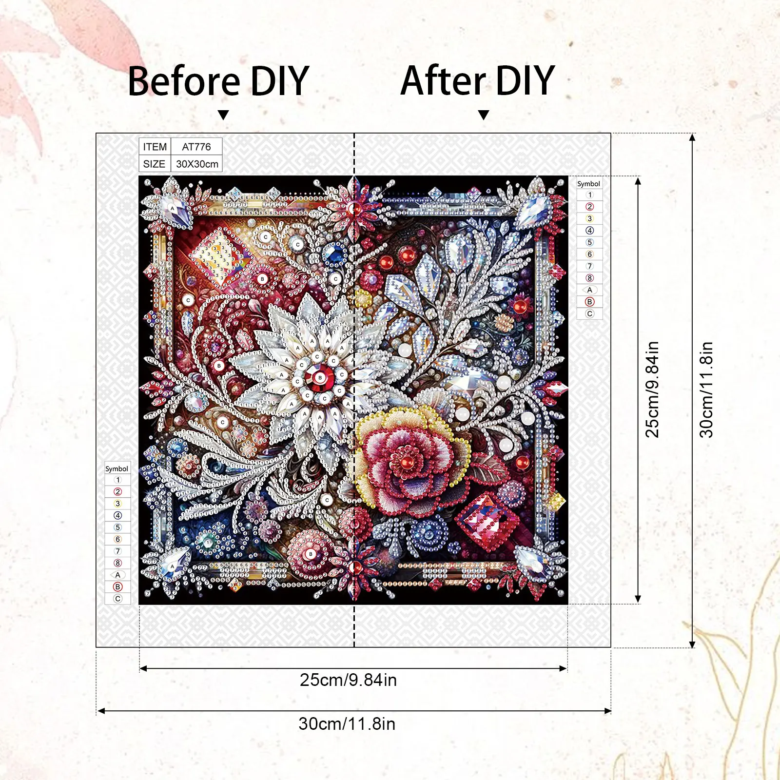 DIY Brilliant flowers Special Shape Diamond Kit for Beginners and adults,Diamond Art Painting Kits for Home Wall Decoration Gift DIY Brilliant flowers Special Shape Diamond Kit for Beginners and adults,Diamond Art Painting Kits for Home Wall Decoration Gift