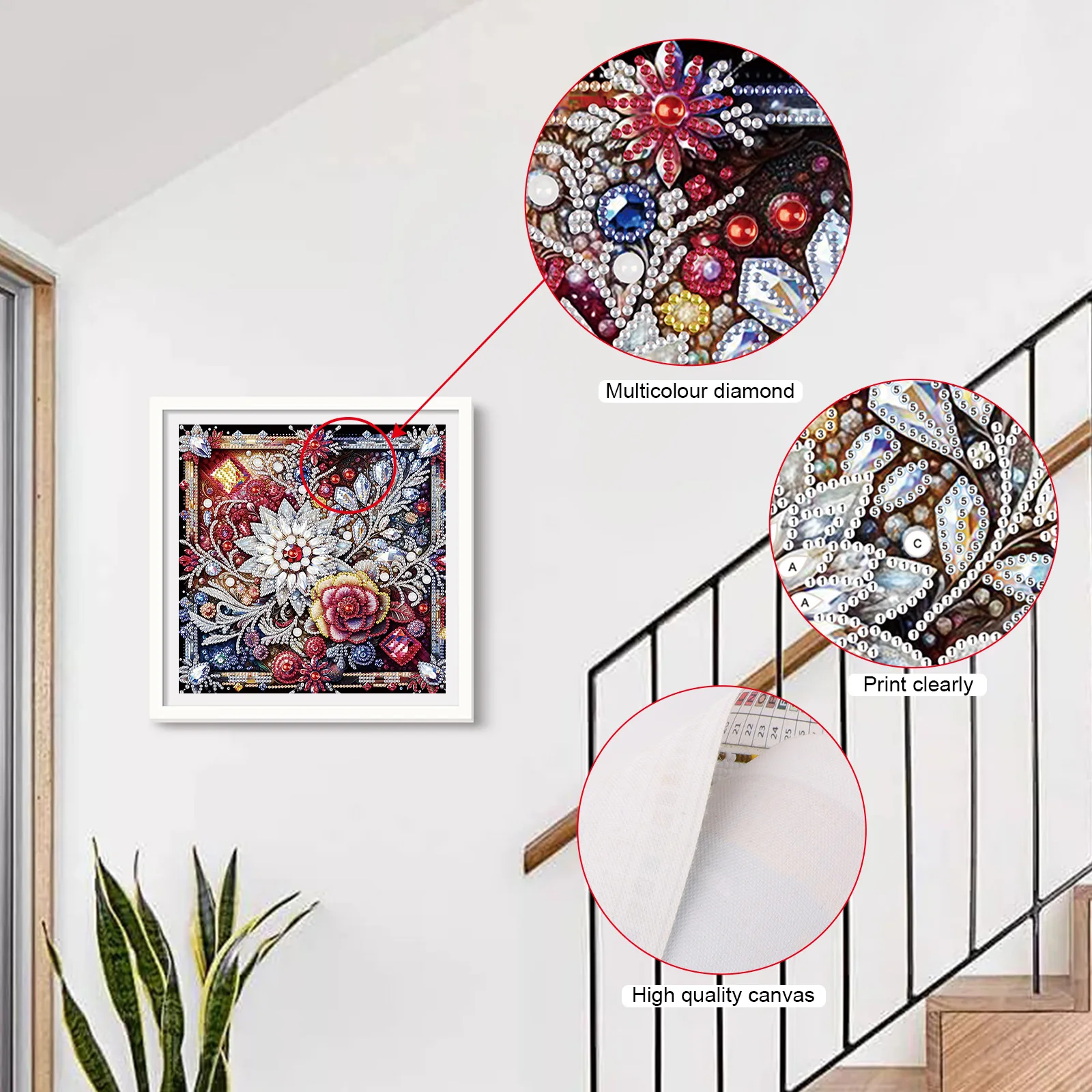 DIY Brilliant flowers Special Shape Diamond Kit for Beginners and adults,Diamond Art Painting Kits for Home Wall Decoration Gift DIY Brilliant flowers Special Shape Diamond Kit for Beginners and adults,Diamond Art Painting Kits for Home Wall Decoration Gift