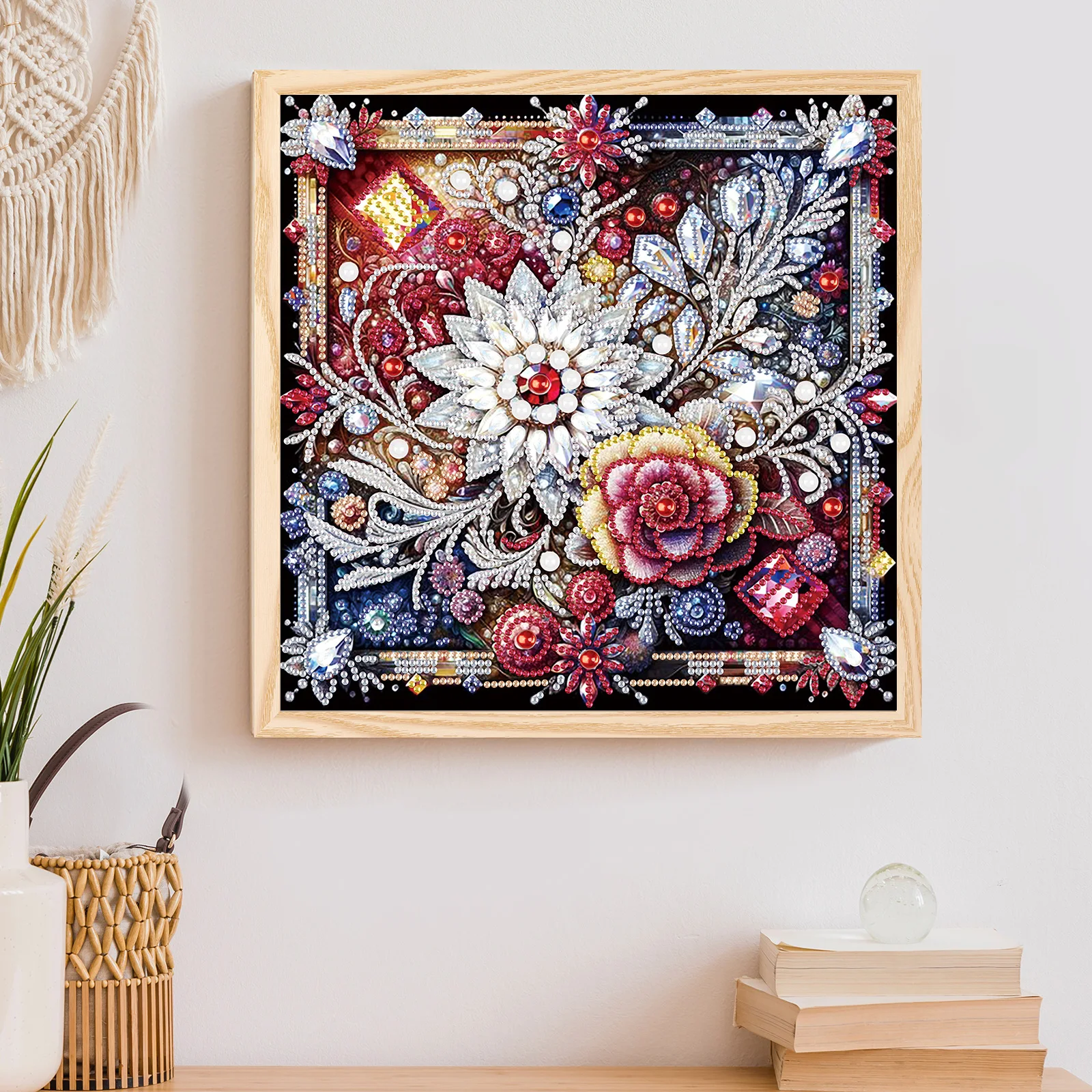 DIY Brilliant flowers Special Shape Diamond Kit for Beginners and adults,Diamond Art Painting Kits for Home Wall Decoration Gift DIY Brilliant flowers Special Shape Diamond Kit for Beginners and adults,Diamond Art Painting Kits for Home Wall Decoration Gift